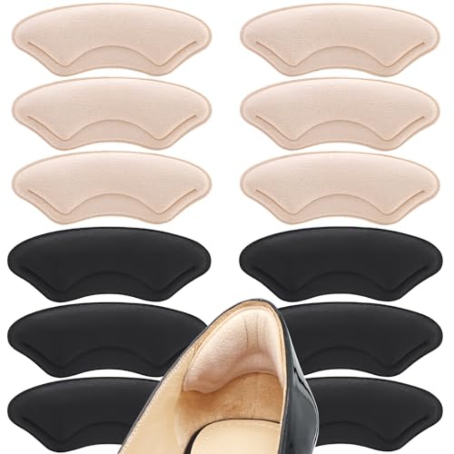 Heel Liner Grip - 6 Pairs Heel Cushion Liners for