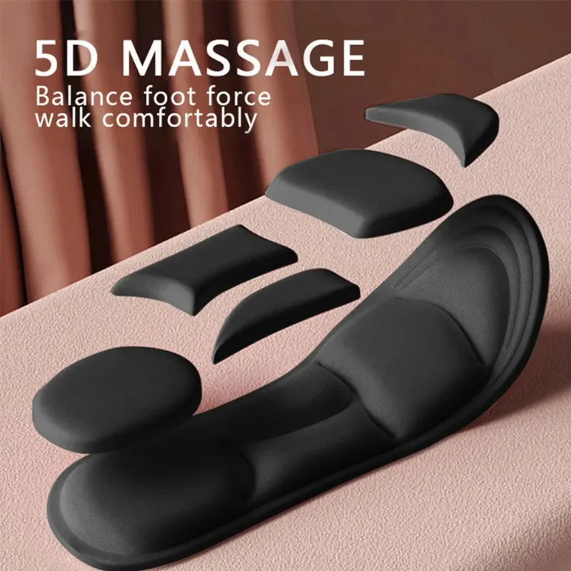 4PCS 5D Massage Memory Foam In - Insole Memory Foam recension och pris