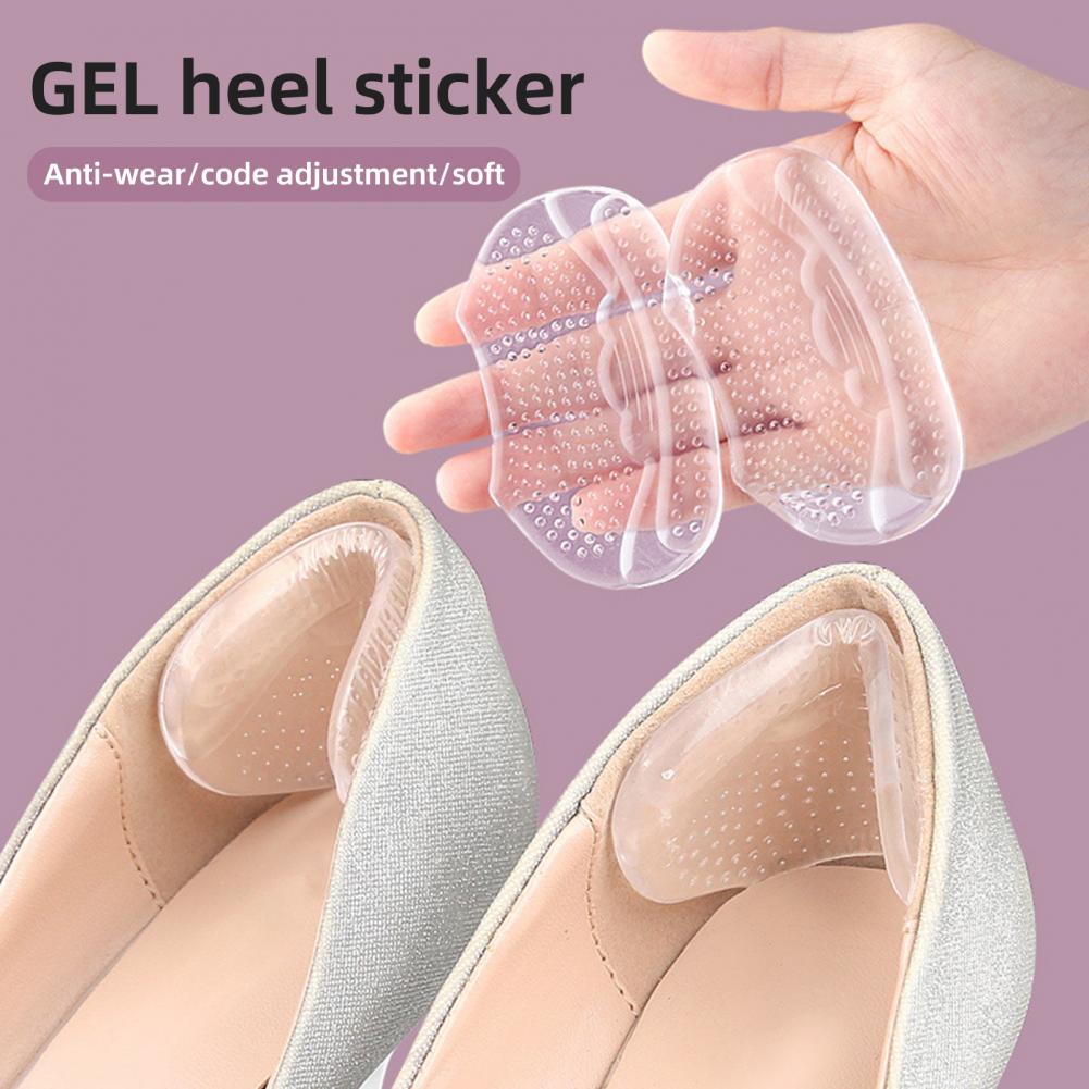 1 Pair Gel Heel Pad Self-adhes - Heel Liner Grip recension och pris