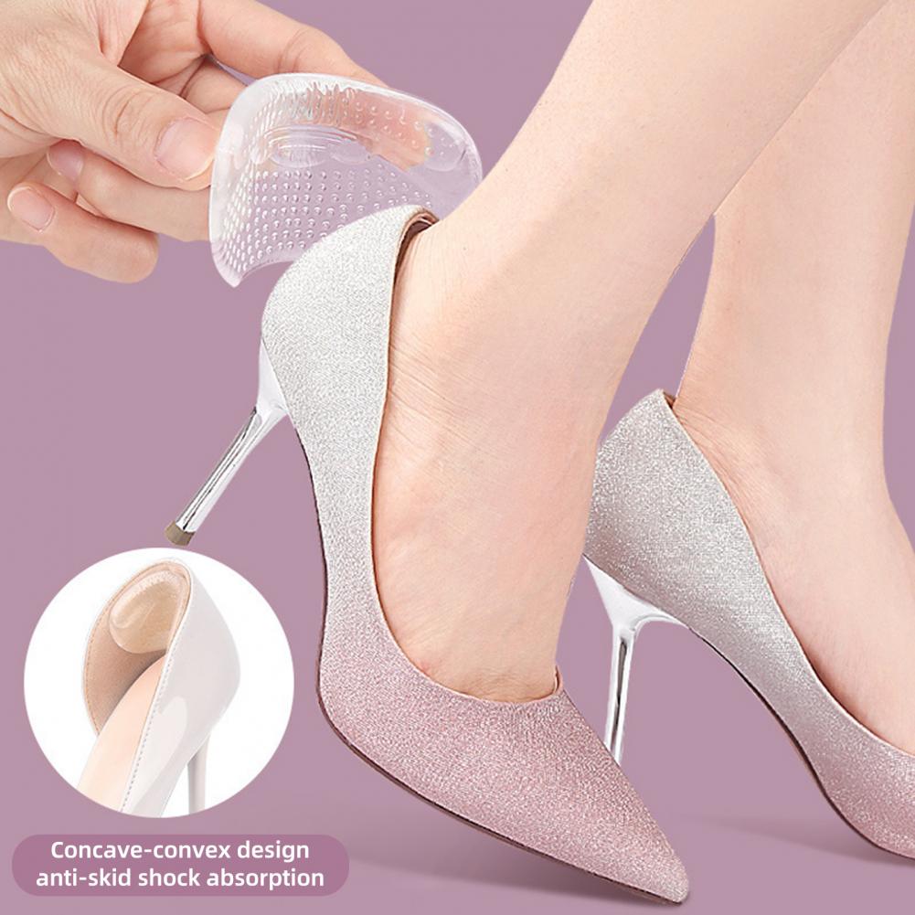 1 Pair Gel Heel Pad Self-adhes - Heel Liner Grip recension och pris