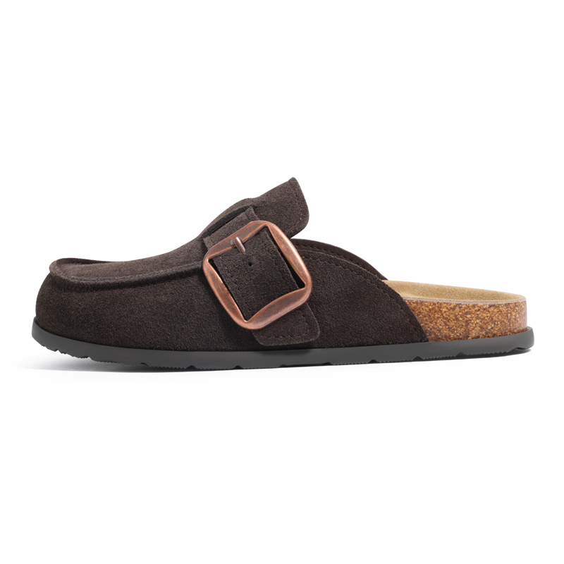 Litfun Genuine Suede Clogs Sli - Insole Memory Foam recension och pris