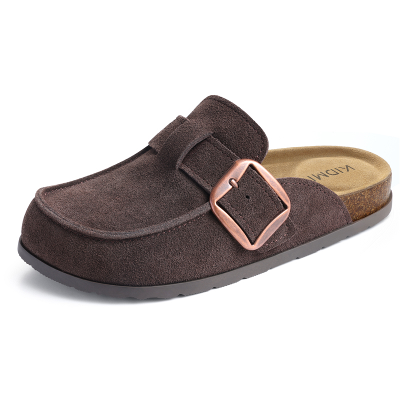 Litfun Genuine Suede Clogs Sli - Insole Memory Foam recension och pris
