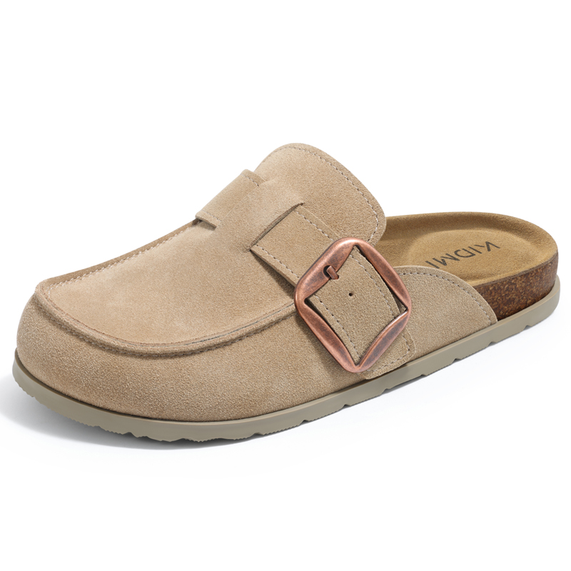 Litfun Genuine Suede Clogs Sli - Insole Memory Foam recension och pris