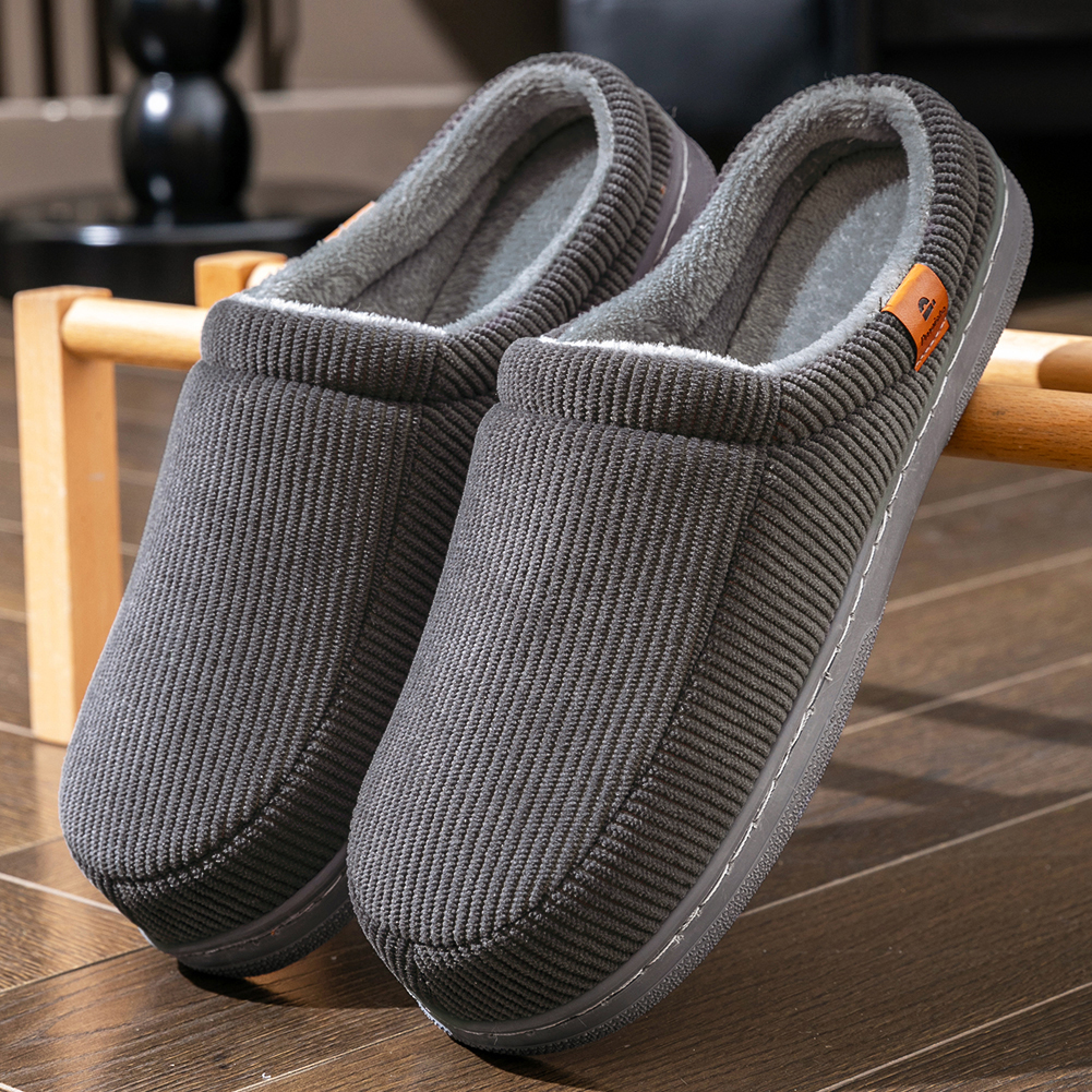 Winter Warm Slippers for Men M - Insole Memory Foam recension och pris