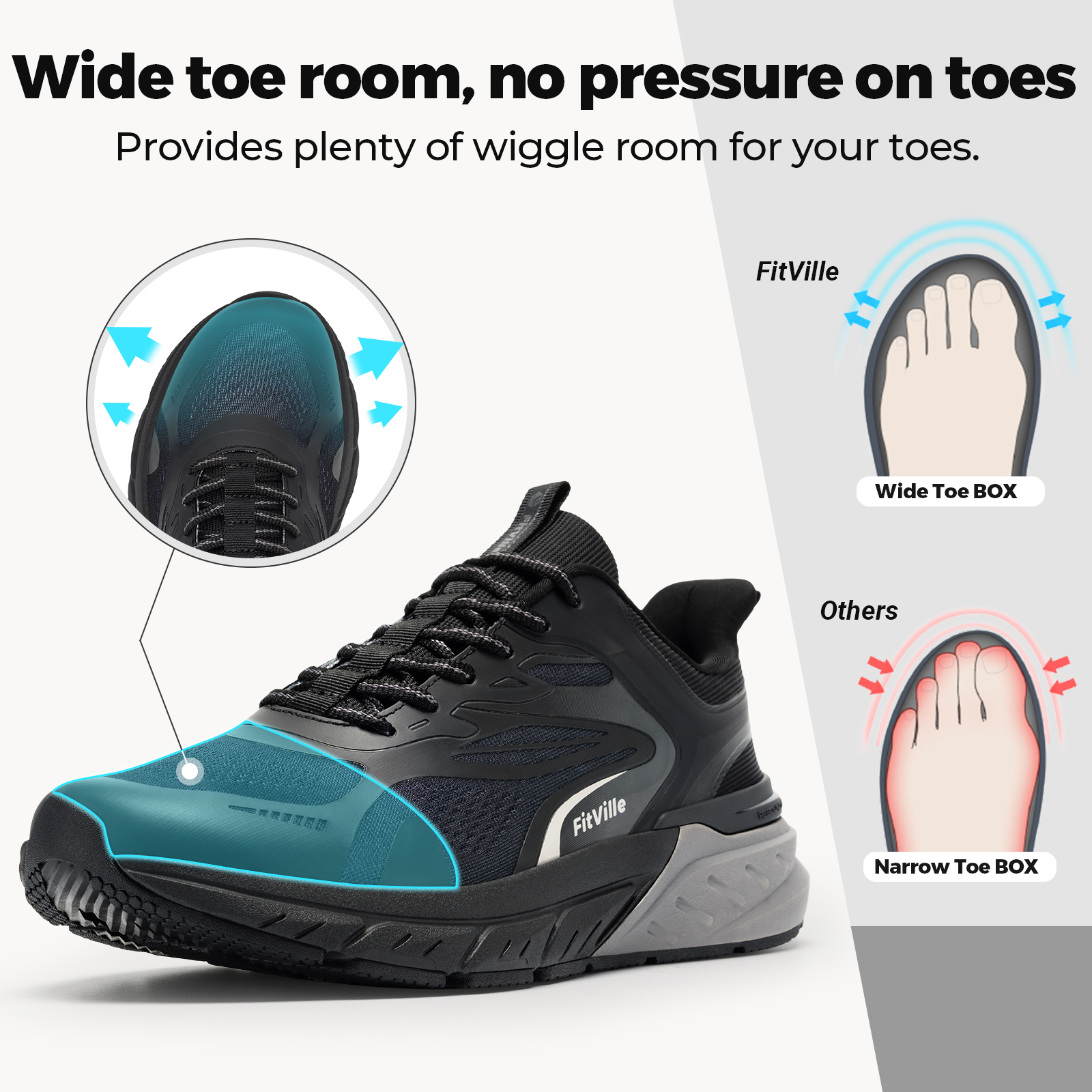 Fittington Walking Shoes For M - Sneaker Case recension och pris