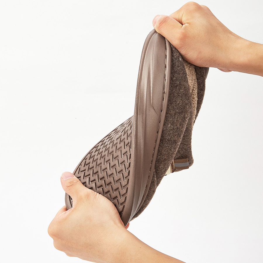 Warm Felt Slippers Men EVA Mem - Insole Memory Foam recension och pris