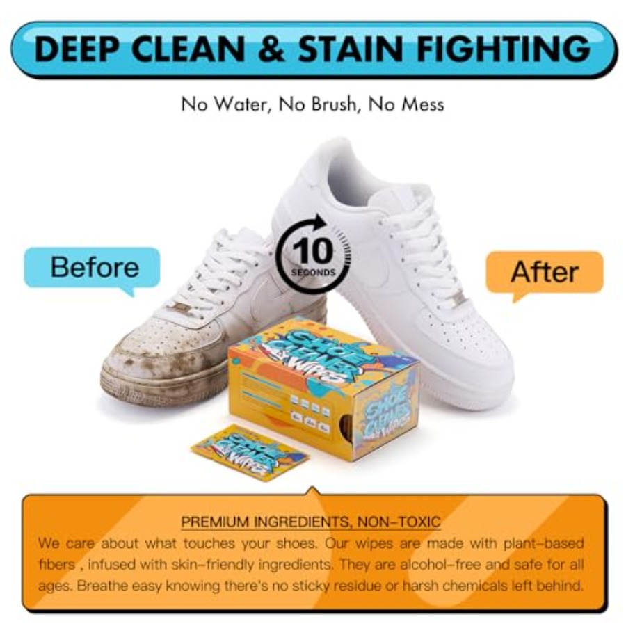 Shoe Cleaner Wipes, Shoe Clean - On Sneaker Care recension och pris