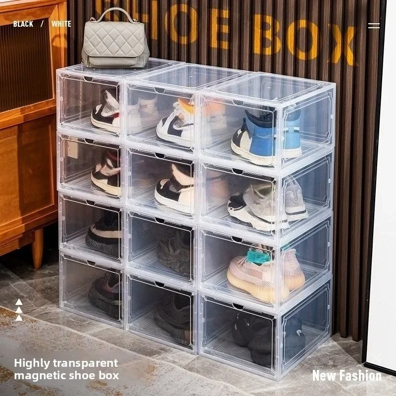 Clear Acrylic Shoe Storage Box - Sneaker Case recension och pris