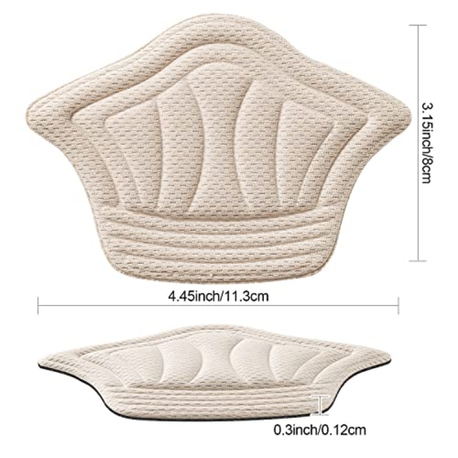 Back of Heel Cushion Pads, Adh - Heel Liner Grip recension och pris