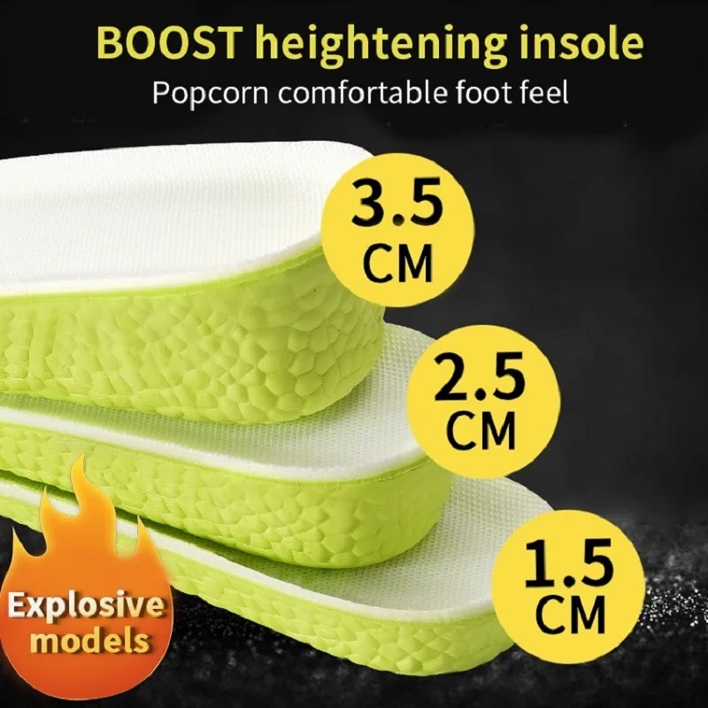 1 Pair Invisible Increase Inso - Insole Memory Foam recension och pris